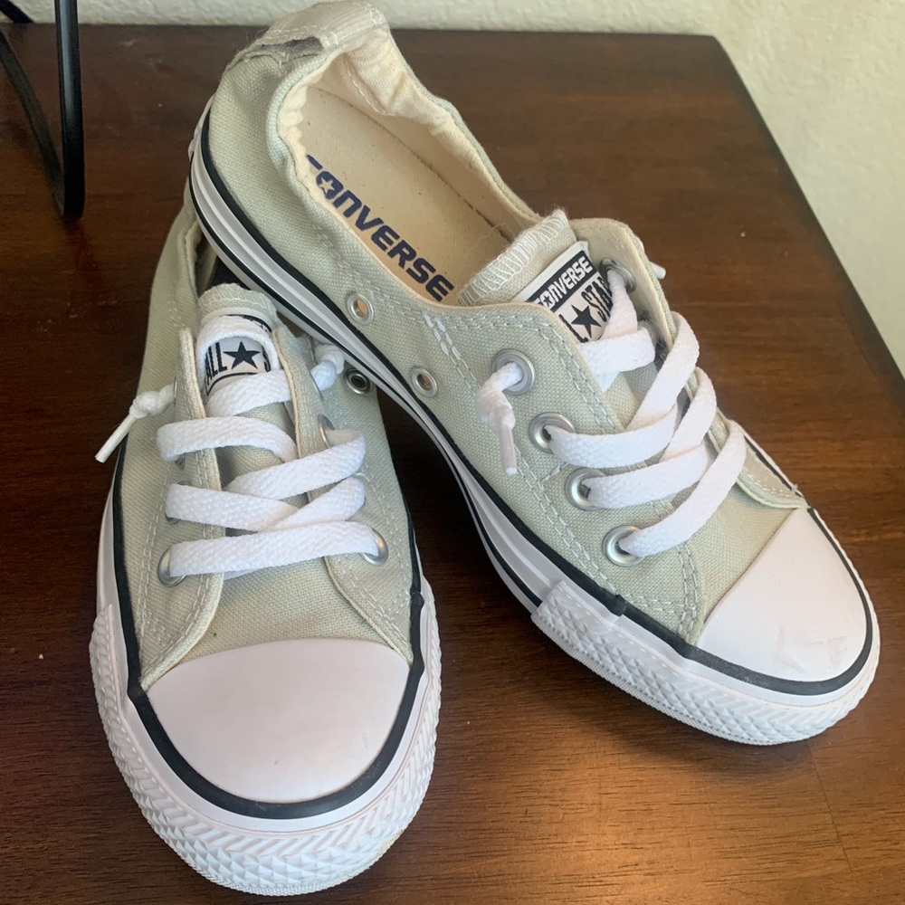 Light grey-beige Converse